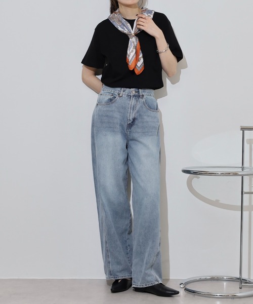 CROSS & STITCH(クロスステッチ)の「CROSS & STITCH 6.2オンスオープンエンドマックスTシャツ(Tシャツ/カットソー・メンズ・ネイビー/ブラック/グレー/サックスブルー/ベビーピンク/グリーン/ホワイト・L/M/S/XL/2XL)」の14枚目の写真
