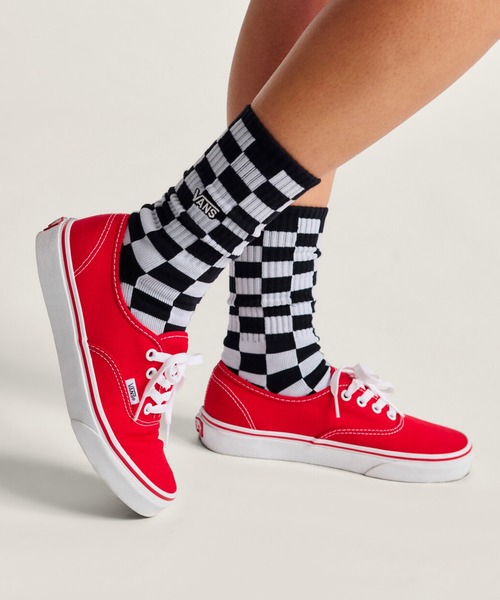 VANS（バンズ）の「オーセンティック（スニーカー・メンズ・ネイビー/ブラック×ホワイト/レッド/ホワイト/ブラック×ブラック/オフホワイト・4/4.5/5/5.5/6/6.5/7/7.5/8/8.5/9/9.5/10/10.5/11/11.5/12）」の6枚目の写真