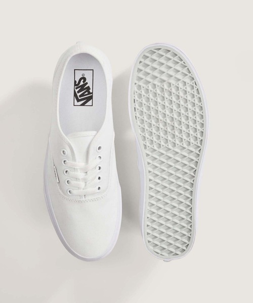 VANS(バンズ)の「オーセンティック / U AUTHENTIC VN000EE3(スニーカー・メンズ・ネイビー/ブラック×ホワイト/レッド/ホワイト/ブラック×ブラック/オフホワイト・4/4.5/5/5.5/6/6.5/7/7.5/8/8.5/9/9.5/10/10.5/11/11.5/12)」の8枚目の写真