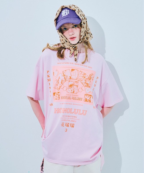 RNA（アールエヌエー）の「E5148 レオパードＢＩＧバンダナ（バンダナ/スカーフ・レディース・ベージュ/グリーン/パープル・FREE）」の16枚目の写真