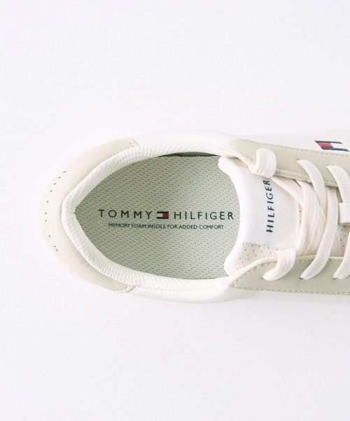 TOMMY HILFIGER(トミーヒルフィガー)の「【TOMMY HILFIGER】tmBRECON3 スニーカー(スニーカー・メンズ・ホワイト系1/アイボリー・25/25.5/26cm/26.5/27cm/27.5/28cm)」の7枚目の写真