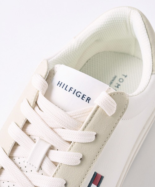 TOMMY HILFIGER(トミーヒルフィガー)の「【TOMMY HILFIGER】tmBRECON3 スニーカー(スニーカー・メンズ・ホワイト系1/アイボリー・25/25.5/26cm/26.5/27cm/27.5/28cm)」の8枚目の写真