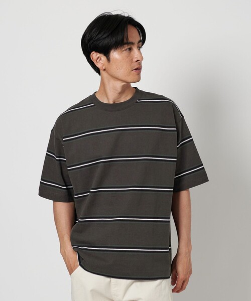 BEAUTY&amp;YOUTH UNITED ARROWS - roku  ボーダー Tシャツ BEAUTY&YOUTH UNITED ARROWS｜<6(ROKU)>コットン ボーダー