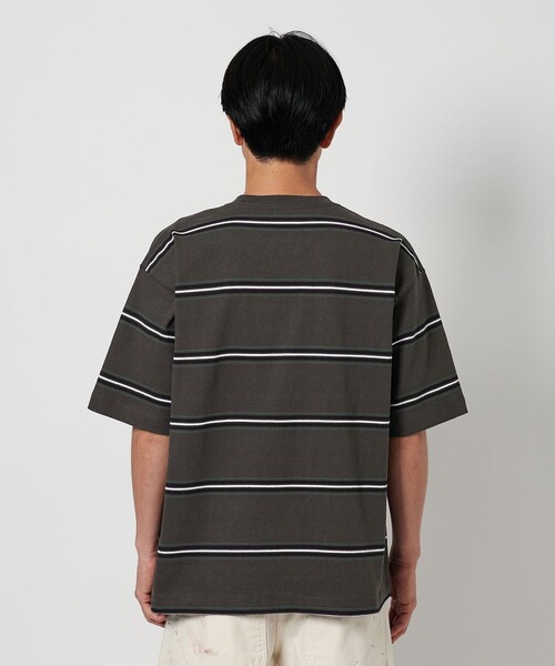 セール】'THE HEAVY' 10oz ヘビー ボーダー クルーネック T