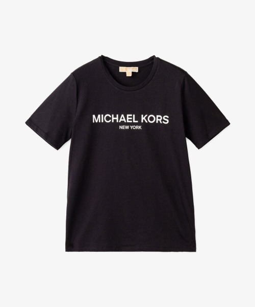 MICHAEL KORS(マイケルコース)の「ロゴ クラシック Tシャツ(Tシャツ/カットソー・レディース・ブラック・XL/L/M/S/XS)」の2枚目の写真