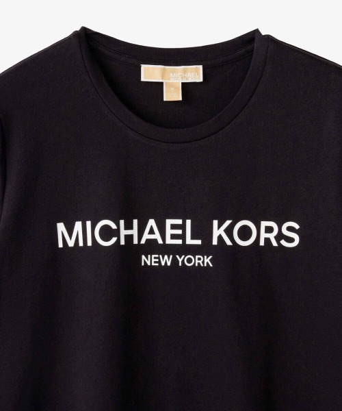 MICHAEL KORS ブラック ロゴ クラシック Tシャツ S セール】ロゴ クラシック Tシャツ（Tシャツ/カットソー）｜MICHAEL