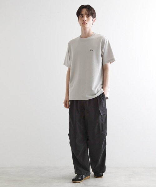 tk.TAKEO KIKUCHI（ティーケータケオキクチ）の「ウサギ刺繍 鹿の子クルーカットソー（Tシャツ/カットソー・メンズ・ブラック/ネイビー/ホワイト/ライトグレー・02/03/04）」の19枚目の写真