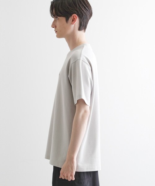 tk.TAKEO KIKUCHI（ティーケータケオキクチ）の「ウサギ刺繍 鹿の子クルーカットソー（Tシャツ/カットソー・メンズ・ブラック/ネイビー/ホワイト/ライトグレー・02/03/04）」の22枚目の写真