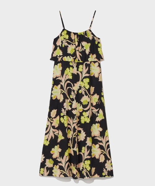 GRACE CLASS（グレースクラス）の「リゾートフラワーマキシ（ワンピース・レディース・ブラック・38/36）」の7枚目の写真