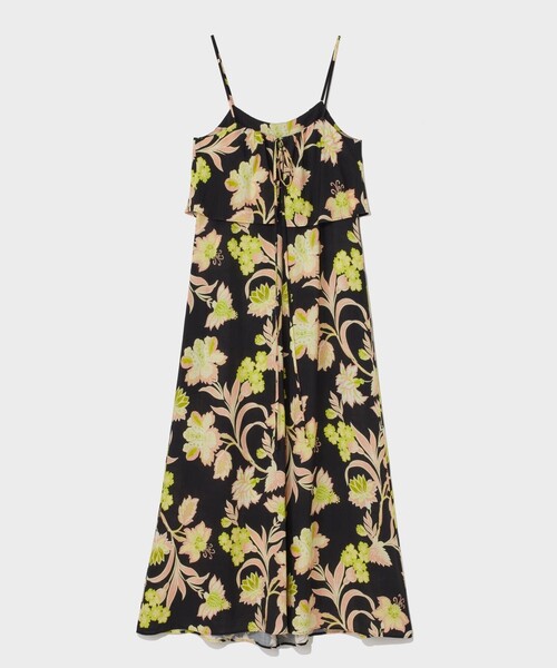 GRACE CLASS（グレースクラス）の「リゾートフラワーマキシ（ワンピース・レディース・ブラック・38/36）」の8枚目の写真