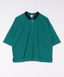 BARNDOOR（バーンドア）の「(BD)【ihana】ハニカムコットン ポロシャツ襟 チュニック（チュニック）」