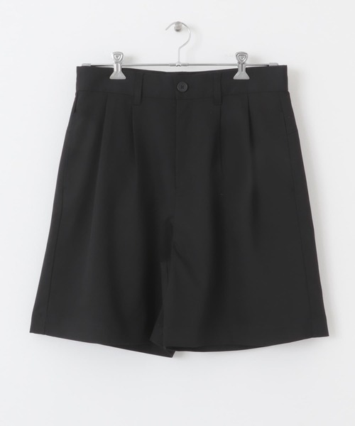 SENSE OF PLACE by URBAN RESEARCH（センスオブプレイスバイアーバンリサーチ）の「ワイドバギーショーツ（その他パンツ・メンズ・ベージュ/ブラック・MEDIUM/LARGE）」の18枚目の写真