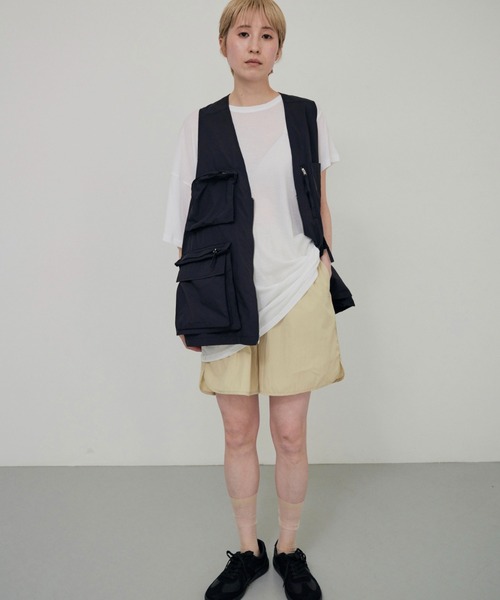 トップス lit NEW ver Hunting Nylon Vest ivory 楽天市場】【NEW ver.】Hunting Nylon Vest : lit online store