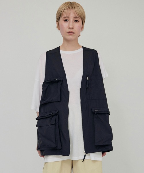 【santaku】lipstop washer nylon vest 黒ベスト 2025年最新】santaku ベストの人気アイテム - メルカリ