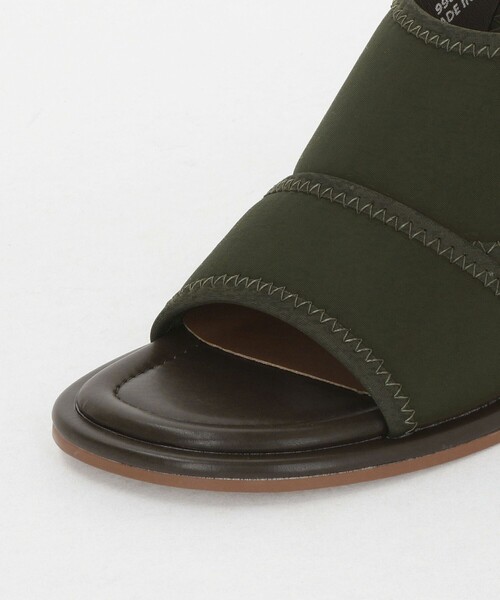 BEAUTY&YOUTH UNITED ARROWS（ビューティーアンドユースユナイテッドアローズ）の「ナイロン ポリウレタン カバー オープントゥ サンダル（サンダル・レディース・オリーブ/ブラック・37h/37/36h/36）」の10枚目の写真