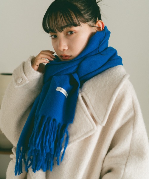 ベーシックフリンジマフラー/ストール（マフラー）｜VANNIE U