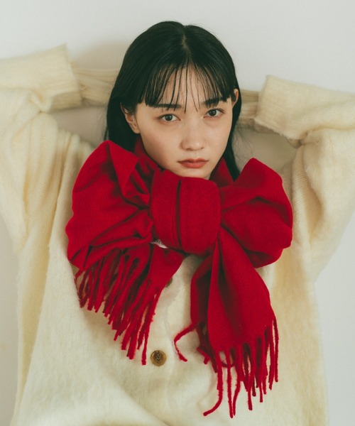 Saint Laurent Paris AW16 フリンジ マフラー Saint Laurent Paris