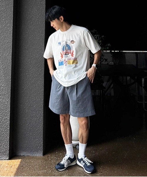 NOWLE（ノウル）の「【NOWLE】ヴィンテージライク アメリカン クラシック プリント 半袖 Tシャツ（Tシャツ/カットソー・メンズ・ホワイト・X-LARGE/LARGE/MEDIUM）」の6枚目の写真