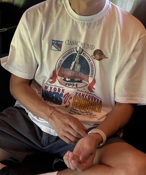 NOWLE（ノウル）の「【NOWLE】ヴィンテージライク アメリカン クラシック プリント 半袖 Tシャツ（Tシャツ/カットソー・メンズ・ホワイト・X-LARGE/LARGE/MEDIUM）」の18枚目の写真