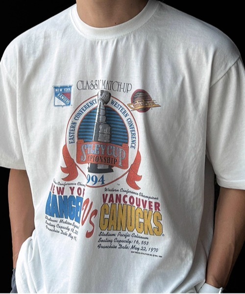 NOWLE（ノウル）の「【NOWLE】ヴィンテージライク アメリカン クラシック プリント 半袖 Tシャツ（Tシャツ/カットソー・メンズ・ホワイト・X-LARGE/LARGE/MEDIUM）」の11枚目の写真