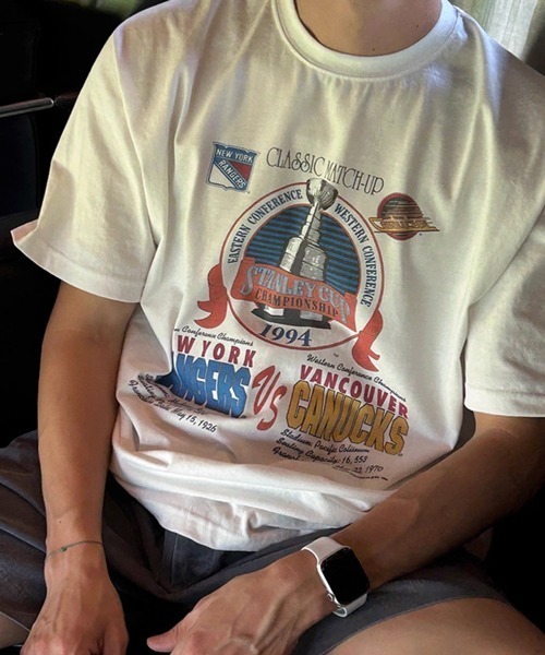 NOWLE（ノウル）の「【NOWLE】ヴィンテージライク アメリカン クラシック プリント 半袖 Tシャツ（Tシャツ/カットソー・メンズ・ホワイト・X-LARGE/LARGE/MEDIUM）」の16枚目の写真