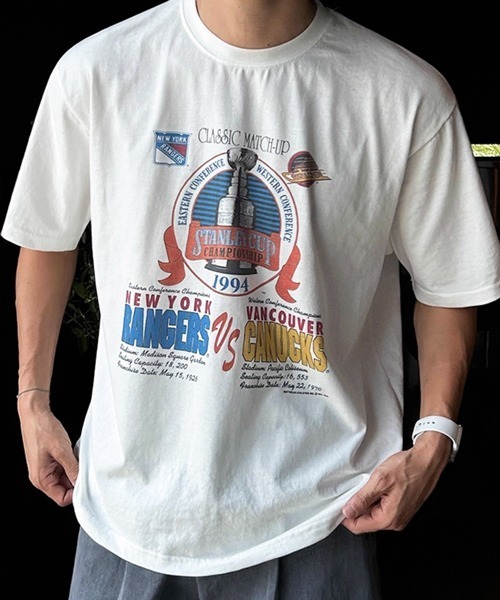 NOWLE（ノウル）の「【NOWLE】ヴィンテージライク アメリカン クラシック プリント 半袖 Tシャツ（Tシャツ/カットソー・メンズ・ホワイト・X-LARGE/LARGE/MEDIUM）」の12枚目の写真