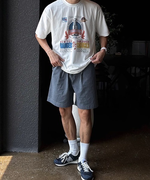 NOWLE（ノウル）の「【NOWLE】ヴィンテージライク アメリカン クラシック プリント 半袖 Tシャツ（Tシャツ/カットソー・メンズ・ホワイト・X-LARGE/LARGE/MEDIUM）」の19枚目の写真