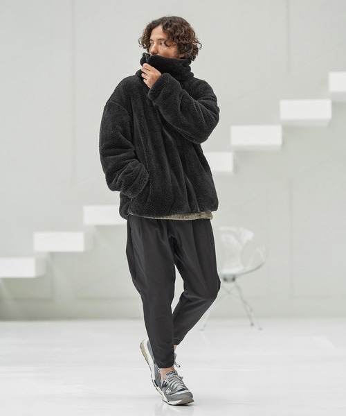 CAMBIO(カンビオ)の「mj10872-Wave Zipper Reversible Jacket リバーシブルジャケット(その他アウター・メンズ・ブラック系その他/ブラウン系その他/スミクロ/ベージュ系その他・S/M/L)」の7枚目の写真