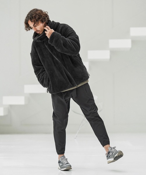 CAMBIO(カンビオ)の「mj10872-Wave Zipper Reversible Jacket リバーシブルジャケット(その他アウター・メンズ・ブラック系その他/ブラウン系その他/スミクロ/ベージュ系その他・S/M/L)」の8枚目の写真