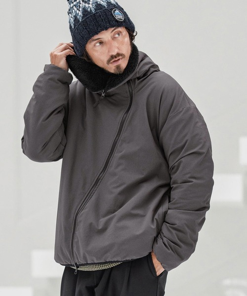 CAMBIO(カンビオ)の「mj10872-Wave Zipper Reversible Jacket リバーシブルジャケット(その他アウター・メンズ・ブラック系その他/ブラウン系その他/スミクロ/ベージュ系その他・S/M/L)」の9枚目の写真