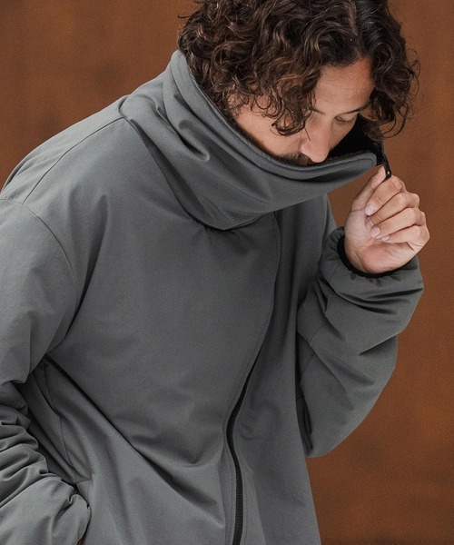 CAMBIO(カンビオ)の「mj10872-Wave Zipper Reversible Jacket リバーシブルジャケット(その他アウター・メンズ・ブラック系その他/ブラウン系その他/スミクロ/ベージュ系その他・S/M/L)」の17枚目の写真