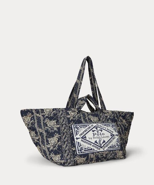 LAUREN RALPH LAUREN トートバッグ エクストラ ラージ POLO RALPH LAUREN / ポロ ラルフ ローレン キルテッド