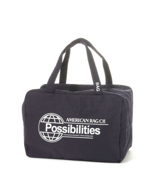 AMERICAN RAG CIE（アメリカンラグシー）の「【AMERICAN RAG CIE】GLOBE MINI BOSTON BAG（ボストンバッグ・レディース・グレー・FREE）」の13枚目の写真