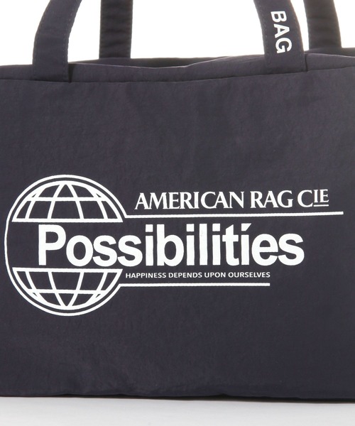AMERICAN RAG CIE（アメリカンラグシー）の「【AMERICAN RAG CIE】GLOBE MINI BOSTON BAG（ボストンバッグ・レディース・グレー・FREE）」の8枚目の写真
