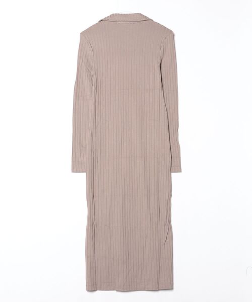 BANANA REPUBLIC FACTORY STORE(バナナリパブリック ファクトリーストア)の「BANANA REPUBLIC FACTORY STORE ワイドリブニット ミディワンピース(ワンピース・レディース・ベージュ/レッド系その他・L/M/S/XS)」の7枚目の写真