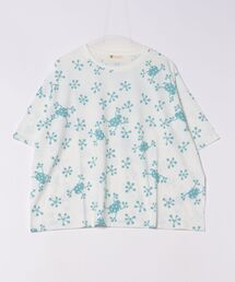 (BD)【BARNDOOR】総柄 プリント ドルマンスリーブ Tシャツ