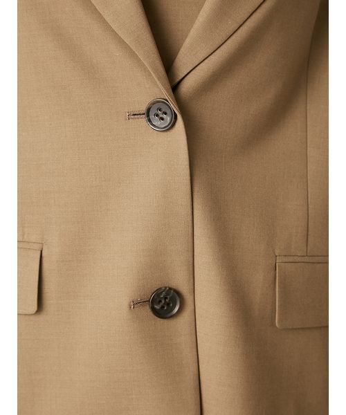 FRAY I.D(フレイアイディー)の「シングルテーラードジャケット(テーラードジャケット・レディース・ネイビー/チェック/キャメル・0/1)」の17枚目の写真