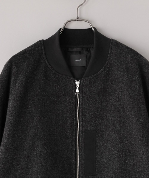 LOWRYS FARM（ローリーズファーム）の「【LFM(U)】WフェイスＭＡ－１　494446（MA-1・メンズ・ネイビー/チャコールグレー・MEDIUM/LARGE）」の15枚目の写真