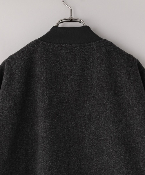 LOWRYS FARM（ローリーズファーム）の「【LFM(U)】WフェイスＭＡ－１　494446（MA-1・メンズ・ネイビー/チャコールグレー・MEDIUM/LARGE）」の21枚目の写真