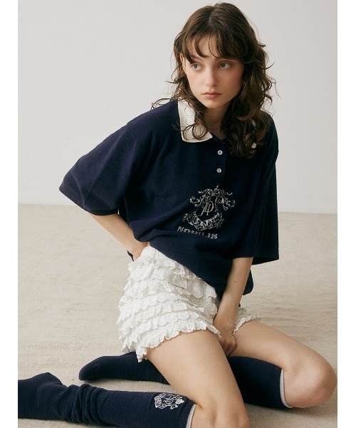 k SNIDEL カットプリントシャツ×ショートパンツ SNIDEL HOME（スナイデルホーム）の「【SNIDEL HOME × 新木優子