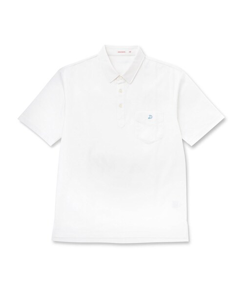 DRESSTERIOR（ドレステリア）の「【EC限定/接触冷感/抗菌防臭/消臭】ICE CLEAR COTTON ポロシャツ（ポロシャツ・メンズ・ブラック/ベビーピンク/ナチュラル/ホワイト/ブルー系その他・90/91/92/94）」の2枚目の写真