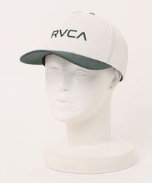RVCA（ルーカ）の「RVCA メンズ RVCA TWO TONE SNAPBA キャップ 【2025年秋冬モデル】/ルーカロゴ刺繍キャップ（帽子）（キャップ）」