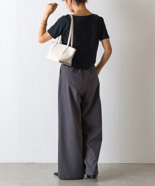 COLONY 2139（コロニートゥーワンスリーナイン）の「ロングハンドルバッグ（ショルダーバッグ・レディース・ブラック/ホワイト・FREE）」の17枚目の写真