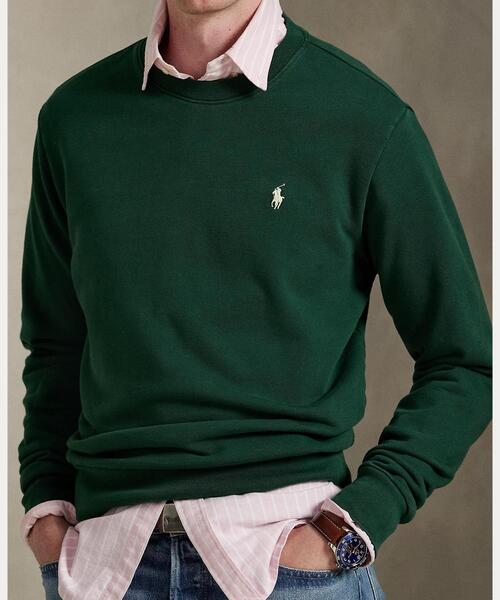 POLO RALPH LAUREN(ポロ ラルフ ローレン)の「ループバック テリー スウェットシャツ(スウェット・メンズ・グリーン・XXL/XS/XL/S/M/L)」の2枚目の写真