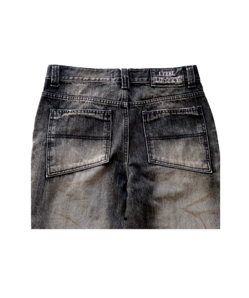 セール】【IFEELLUCKY】Denim Bootscut pants / 【アイフィール