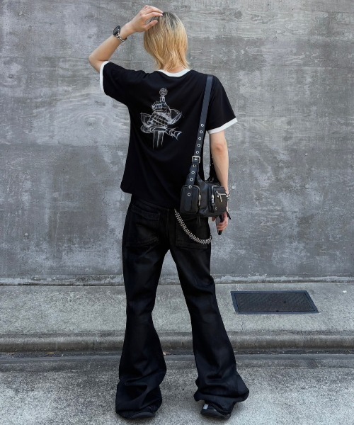 セール】【IFEELLUCKY】Denim Bootscut pants / 【アイフィール