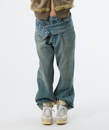 FTW | EYELET BELT DENIM(デニムパンツ)