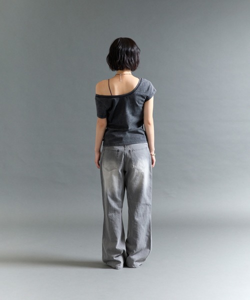 FTW(エフティダブリュー)の「EYELET BELT DENIM(デニムパンツ・レディース・LT.GRY/Black/LT.Blue・MEDIUM/SMALL)」の21枚目の写真