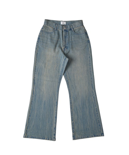 パンツ beeden L EYELET SEMI LOOSE DENIM METAL EYELET SEMI LOOSE DENIM – BEEDEN