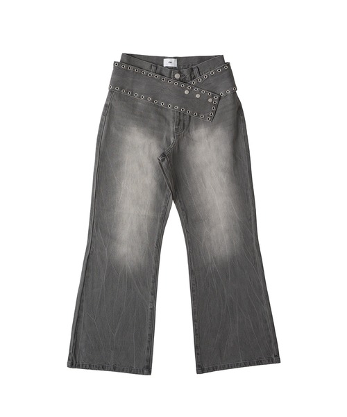 FTW(エフティダブリュー)の「EYELET BELT DENIM(デニムパンツ・レディース・LT.GRY/Black/LT.Blue・MEDIUM/SMALL)」の22枚目の写真